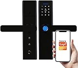 Smart Lock Türriegelschlösser Schnellerkennung Fingerabdruck Türschloss Digitales Schloss Touch-Tastatur Riegel APP-Steuerung WiFi-IC-Karte (Smart Lock-X1-22-160-5050)