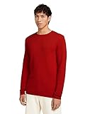 TOM TAILOR Denim Herren 1016090 Crewneck Pullover, 20013-Blood Orange, M