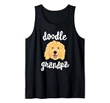Golden Doodle Grandpa Pawpa Hund Großeltern Großpfote Tank Top