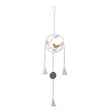 SXRUY Retro Wind Chimes Ornamente Eisen-Metall-Hauptdekor-hängende Anhänger Dekorative Tür Balkon-Wand-dekorative Interesting Ornaments D