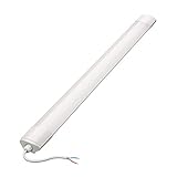 ledscom.de LED Feuchtraumleuchte WANE, 90cm, 25W=117W, 1800lm, weiß, IP65
