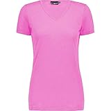 CMP Damen T-Shirt In Lino Con Protezione Upf 40, orchidee, D42