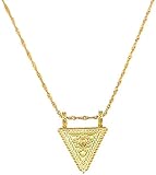 Halskette Äthiopische Halskette Halsketten Frauen Afrikanische Goldfarbe Dubai Halsketten Kreuz Schmuck Halsketten Länge 50cm Halskette Mädchen Geschenk