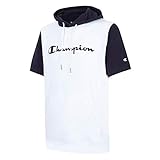 CHAMPION Hooded Short Sleeves Sweatshirt - M