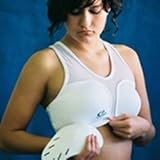 S.B.J - Sportland Brustschutz für Damen Cool Guard mit weissem Top, Gr. L