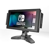 [2021 Upgrade] Stabiler Ständer für Nintendo Switch, 360 Grad verstellbare Tablet, starke Klemme, Playstand, robuste Basis, Schreibtisch, Handyhalterung, Samsung, Kindle Fire E-R