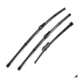 Windschutzscheibenwischerblätter Wischer Vorne Hinten Wischerblätter Set Für Skoda Für Octavia 5E Für Schrägheck 2013-2017 Windschutzscheibe Windschutzscheibenfenster 24'19'16 Ersatzklingen Wischtü