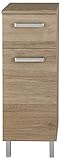 Pelipal Quickset 313 Unterschrank, Holz, San Remo Eiche Terra quer Nachbildung, 30x81x33