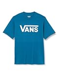 Vans Jungen Classic Boys T-Shirt, Marokkanisches Blau-Weiß, M