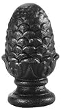 Fenau | Zaunspitze | Höhe: 120 mm | Material: Ø 57 mm | Stahl S235JR, roh| Geländerbau/Zaunbau/Schmiedeeisen/M
