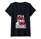 Damen It's A Nena Thing You Wouldn't Understand T-Shirt mit V