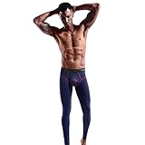 Seringlings Herren Thermo Unterhose Seamless Funktionswäsche schnelltrocknend Kinder Thermo Hose Seamless Funktionswäsche schnelltrocknend U