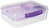 Sistema Bento Lunchbox to Go mit Fruit/Joghurt Topf, mehrfarbig, 1,65 Liter (sortiert)