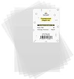 Tritart Transparentpapier Bedruckbar Weiß DIN A4 | 125 Blatt 100g/m2 | Papier Transp