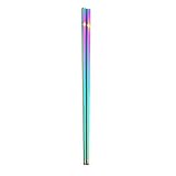 1 Paar Edelstahl-Geschirr, bunte Länge 23 cm, Essstäbchen, Geschenke für Männer, die alles haben, Geschenke für Frauen, Geschenke für Männer, lustige Geschenke für Männer, Geschenke für M