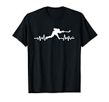 Eishockey Heartbeat Herzschlag Eishockey Spieler T-S