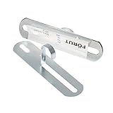 IKEA Forut Deckenhaken aus Stahl für Pendelleuchte, 105 x 33 x 26 mm, 2 Stück