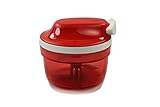 Tupperware Chef Turbo-Chef rot Supersonic Zwiebelschneider Zwiebeln Speedy Boy NEU