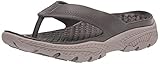 Skechers Foamies Creston Ultra-Island Cove Flip-Flop für Herren, Braun (taupe), 42 EU