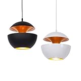 ZJN-JN Decke Innenbeleuchtung, Pendelleuchten, Kronleuchter Einfache Hängelampe Fixture Bar Esszimmer Schlafzimmer Wohnzimmer Deckenleuchten Set 2 Dek