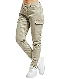 Sublevel Damen Cargohosen Jess beige M