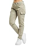 Sublevel Damen Cargohosen Jess beige M