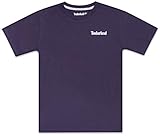 Timberland Jungen Big Boy's Short Sleeve Logo Crew Neck T-Shirt, Grafton Nachtschatten, M