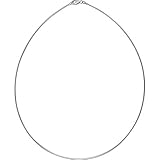 Silber Omegareif 1,3 mm hochwertige Goldschmiedearbeit aus Deutschland (Sterling Silber 925) Halsreif Tonda Kette - Hals Reifen - flexibel - D