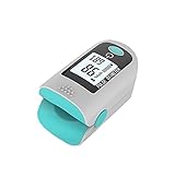 Joyfitness Pulsoximeter Fingerspitze, Herzfrequenzmesser Mit LED-Anzeige Misst Pulsfrequenz Und Blut-SpO2-Wert, Tragbares Pulsoximeter Zur Überwachung Von Erwachsenen U