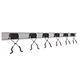 BRUNS SB6.10A Universal-Gerätehalter-Set, 6 Halter und Schiene, 1 m, 653696