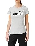 PUMA Damen T-shirt, Light Gray Heather, XXL