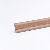 Sockelleiste - Fußleiste 40 x 22 x 2.600mm Dekor Eiche N