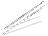 Profi Kosmetik-Instrument Komedonenquetscher Set 2 Schlaufen + M