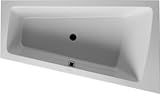 Duravit Whirlpool Paiova 1700x1000mm Einbauversion Ecke rechts, eine Rückenschräge, Gestell, Ab- und Überlaufgarnitur, Air-Sy