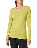 TOM TAILOR Damen Basic Logoprint T-Shirt, 27374 - Green Oasis, M