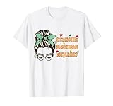 Cookie Baking Squad Niedlicher Messy Bun Family Matching Lt Green T-S