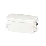 SFA SANIBROY 0016P Schmutzwasserpumpe / Haushaltspumpe SANIDOCHE+ | Kompakte Pumpe speziell für Dusche, Waschbecken und Bidet | Förderdistanz : 55x5m, Wasser 40°, 400 Watt, 220-240 V