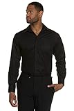 JP 1880 Herren Hemd Variokragen Freizeithemd, Schwarz 10), 51/52 (Herstellergröße: 5XL)