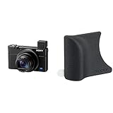 Sony RX100 VI Premium Kompakt Digitalkamera (20,1 MP, 7,6 cm Display, 1 Zoll Sensor, 24-200 mm F2.8-4.5 Zeiss Objektiv, 4K, herausragende Autofokusleistung) schwarz & AG-R2 Griffbefestigung schw