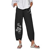 Damen Haremshose Pumphose Lange Yogahosen Fashion Hippie bunt Batik Baggy Patchwork Hippie Freizeithose Beiläufig Weite Yoga Bunte H