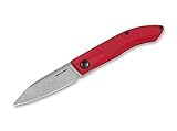 Real Steel Unisex – Erwachsene Stella G10 Red SW Taschenmesser, Rot, 17,8