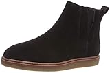 Clarks Damen Dove Madeline Chelsea Boots, Schwarz (Black SDE), 39 EU