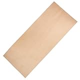 Langlauf Schuhbedarf Punzierleder XXL großer Lederzuschnitt, Blankleder, Dickleder, Punzierleder 250mm x 600mm vegetabil gegerbte Rindleder, Vollrindleder (Lederstärke 2,5-3,0mm)