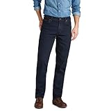 WRANGLER Herren Jeans TEXAS STRETCH Regular Fit, blue black (001), 32/30