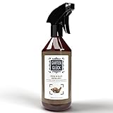 Garten Glück - Mildes Anti Schnecken Abwehrspray als Alternative zu Schneckenkorn Bio, Natürlicher Schneckenschutz Hochbeet gegen Nacktschnecken, Gegen Schnecken im Garten, Schneckenbarriere - 500