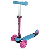 Cox Swain 3 Wheels Verstellbarer Kinderscooter YATHO, Leuchtrollen, Color: B