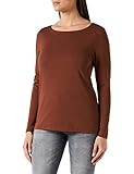 STREET ONE Damen T-Shirt, Braun(warm toffee), 40