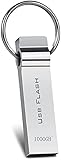 Topjey USB Stick 1TB USB 3.0 Speicherstick USB Wasserdicht USB-Flash-Laufwerk USB Sticks mit Schlüsselbund Metallfür PC, TV, Computer, Laptop