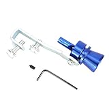Turbo Sound Whistle, Auto Saugmotor Turbolader Whistle Sounder Whistle Tail Throat Blue (M)
