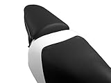 Schwarzer Beifahrer Sitzbankbezug Sitzbezug Aprilia SR 50 (alle Modelle Baujahr 1997-2005, z.B. SR50 Sport, Racing, Di-Tech, Funmaster, Stealth, www, Netscaper)